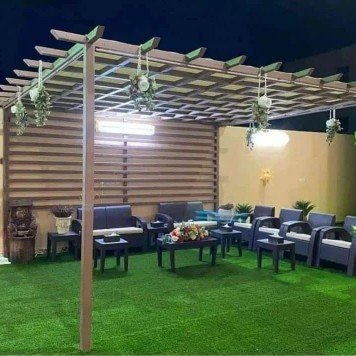 تركيب برجولات خميس مشيط | تركيب برجولات حديد وخشب مودرن وحدائق بأفضل سعر